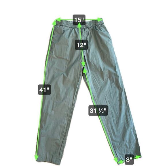 BOSS Hugo Boss Cotton/Spandex Athleisure Pants, Size 30R Dusty Teal - Picture 14 of 14